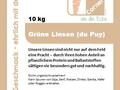 grüne Linse 10kg