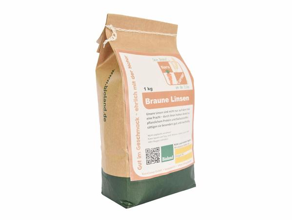 Linse braun 1 Kg