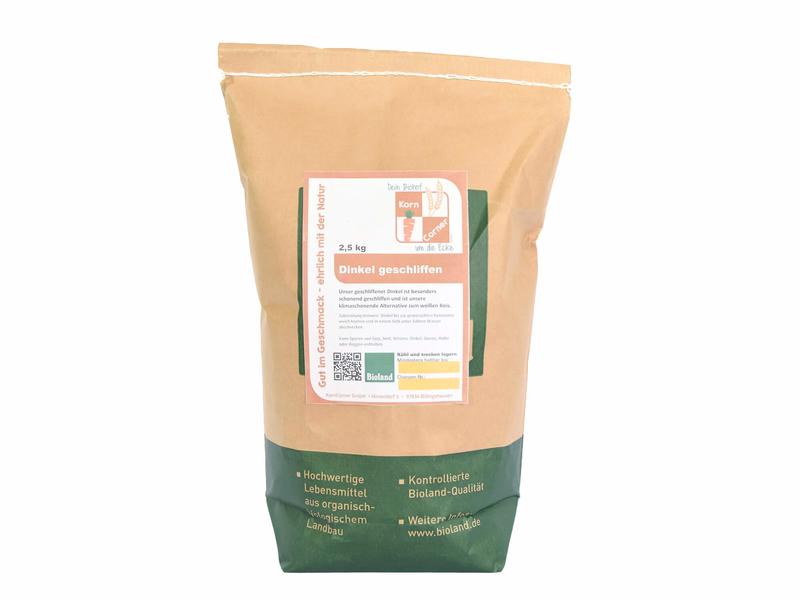 Geschliffener Dinkel 2,5 Kg