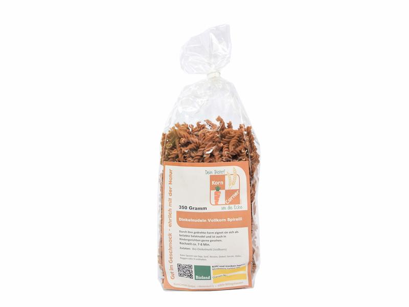 Dinkelnudel Vollkorn Spirelli 500 g